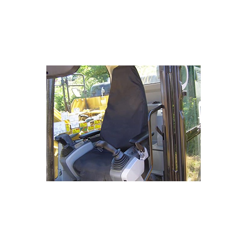 Made in USA - Excavator Super High Back Seat Cover
