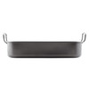 Rachael Ray Bakeware Nonstick Roaster/Roasting Pan with Reversible Rack, 16.5