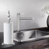 Handmade Silver Paper Towel Roll Holder,Crystal Crushed Diamonds Paper Towel