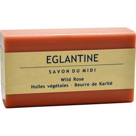 Savon du Midi Karitébutter-Seife mit Wildrose (100 g)