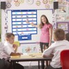 Classroom Pocket Chart Calendar Pocket Chart Multifunctional Hanging Pocket Chart