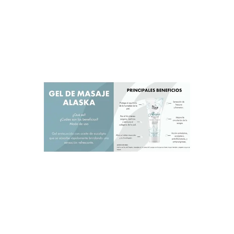 2 Pz Gel Alaska Para Masaje Dr C Tuna Farmasi