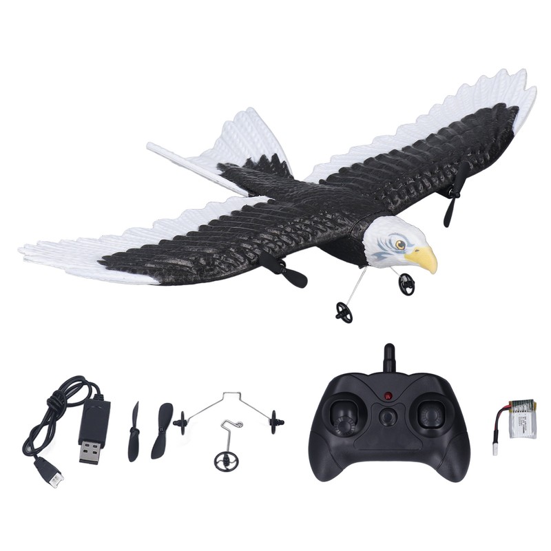 Bird Plane Toy 2 Channels Broken Resistant Remote Control Bird