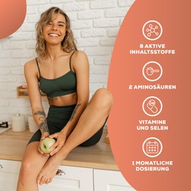 BioTechUSA Liver Aid, Nahrungsergänzungsmittel Tabletten mit Mariendistel, Cholin, pflanzlichen Extrakten, Vitaminen und Aminosäuren, 60 Tabletten