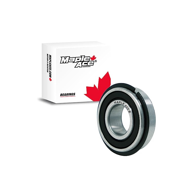 MAPLE ACE 6203-2RSNR Ball Bearing w/Snap Ring 17x40x12mm 6203 2RSNR