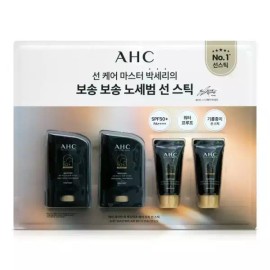 AHC 마스터즈 에어리치 선스틱 SPF50+ 22g 2개 + 선크림 10g 2개 AHC Masters Airy Rich Sunstick SPF50+ 22g x 2 + Sunscreen 10g x 2