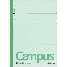Kokuyo Campus Notebook Semi B5, Plain, 5 Sheets of 30