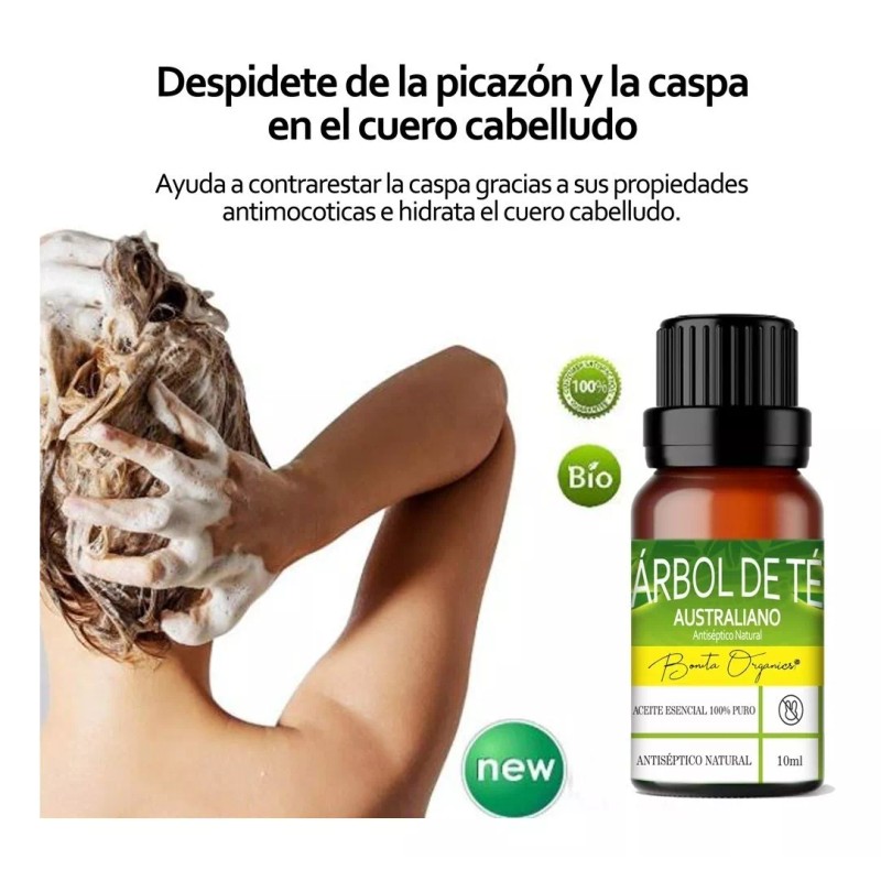BONITA ORGANICS Aceite Esencial De Árbol De Té Australiano 100