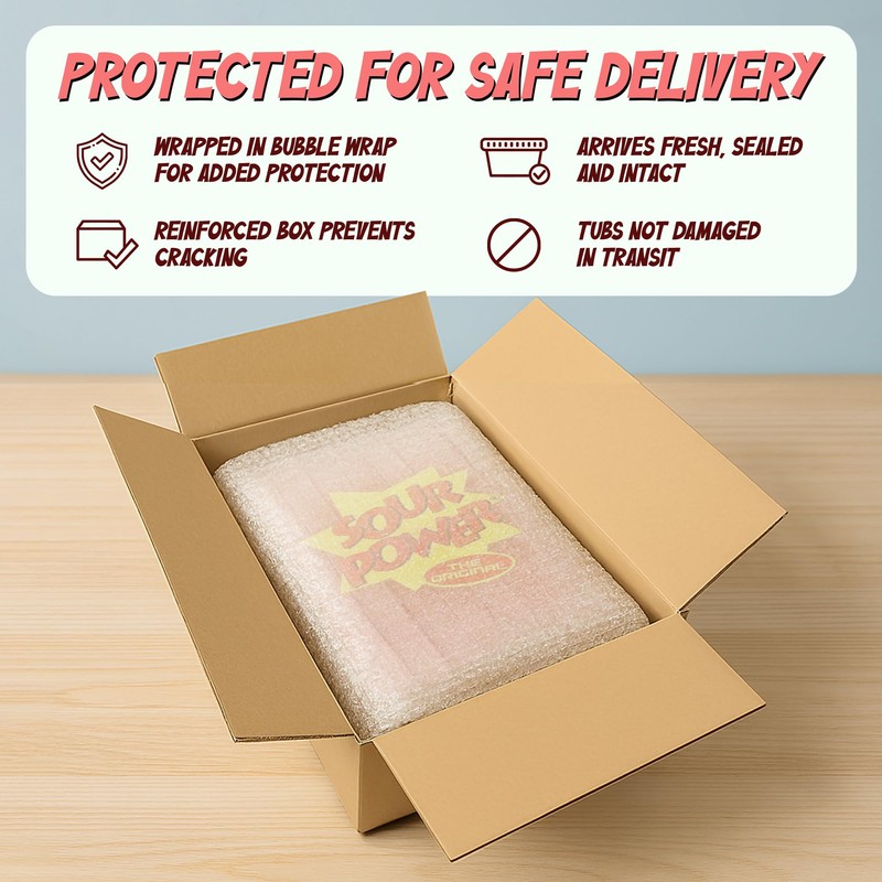 Sour Power Premium Strawberry Candy Belts – The Original Sour