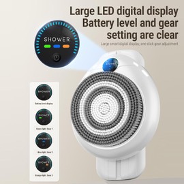 Cryfokt Cepillo Corporal Eléctrico con Función de Limpieza Profunda
