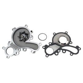 TRQ Engine Water Pump Compatible with 2008-2021 Lexus LX570 Toyota Land Cruiser 2008-2022 Sequoia 2007-2021 Tundra