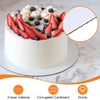 80-Pack Cake Boards 10 inch Round White Cake Circles Rounds