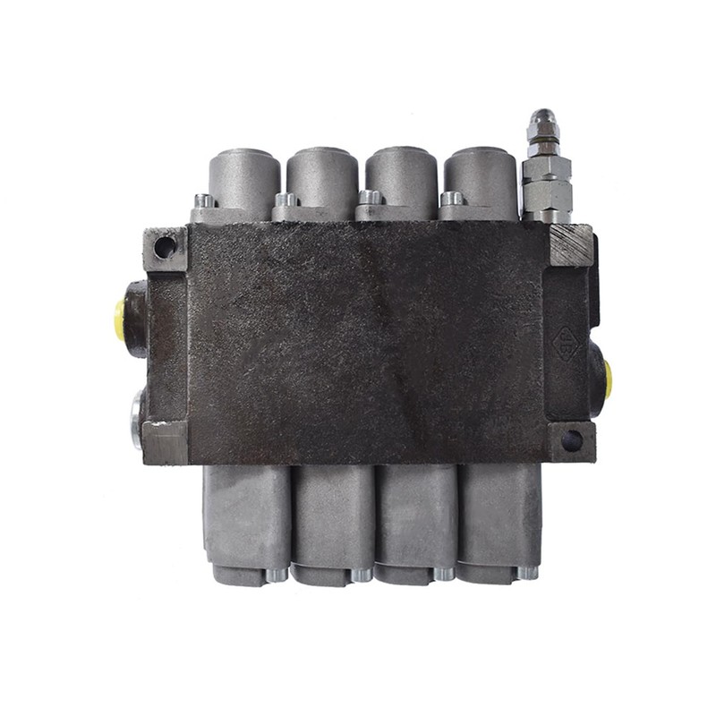 mitoharet 4 Spool Hydraulic Monoblock Double Acting Control Valve 11