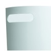 Isetou Iseto Wall Mounted Trash Can Blue I-525 W 11.2