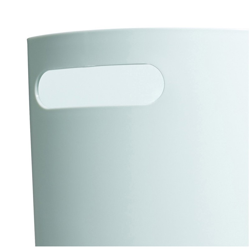 Isetou Iseto Wall Mounted Trash Can Blue I-525 W 11.2