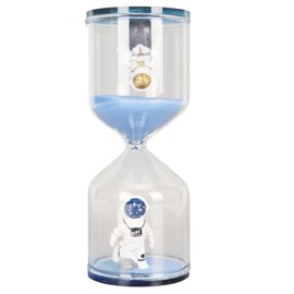 Hourglass Timer 30 Minutes Astronaut Ornaments Sandglass Timer Sand Clock for School Tasks and Cooking