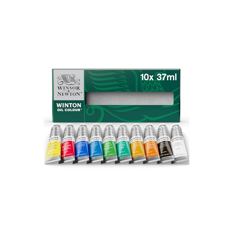 Winsor & Newton 1490619 Jgo.Oleo Winton P/Prin. C/ 10 10375