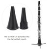 Foldable Clarinet Stand Portable Clarionet Floor Holder 5‑Legs Flute Bracket