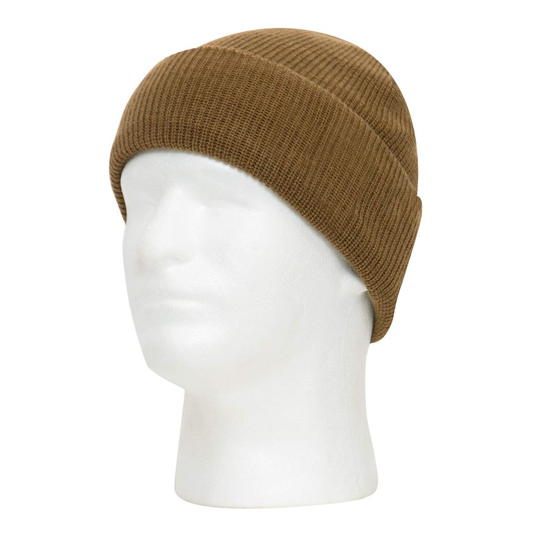 Rothco Wind and Waterproof Insulated Acrylic Watch Cap, Coyote Brown