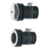 SANEI T46-2 Bath Connection Tube, Tub to Bathtub Connection, Pipe