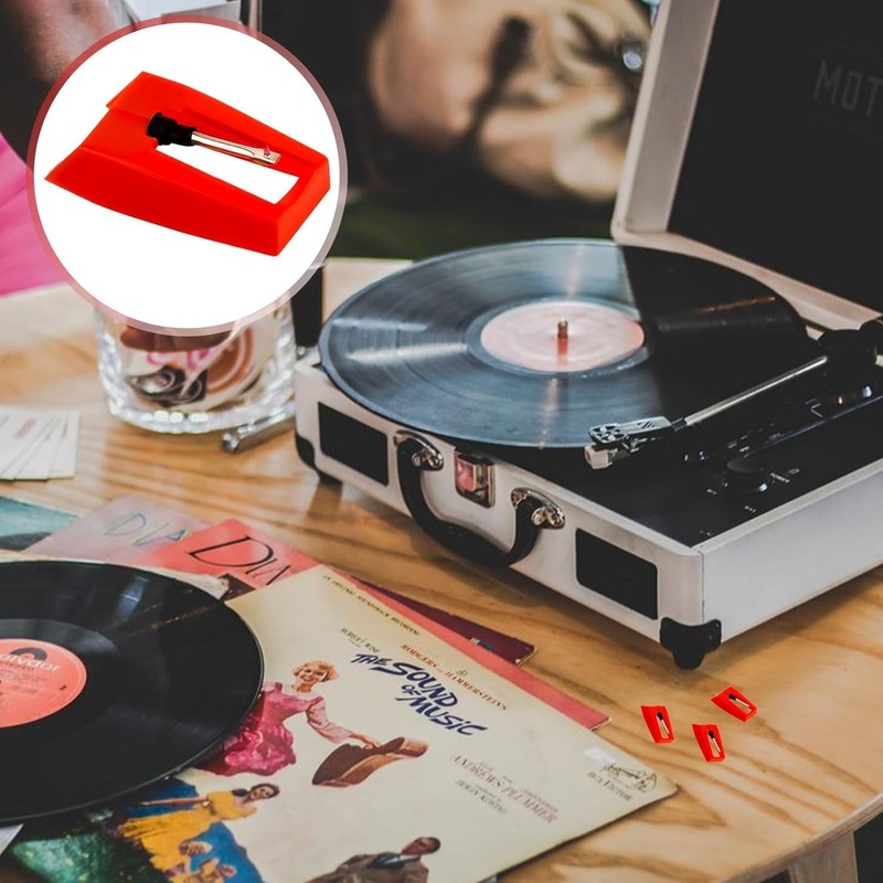 Pack of 2 Record Player Needles, Record Player Needles, Replacement