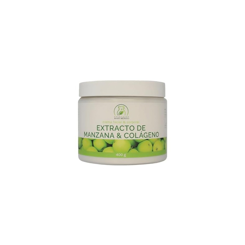 Crema Facial & Corporal Extracto De Manzana & Colágeno Piel