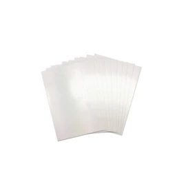 Sizzix Surfacez-Shrink Plastic 663052, 10 Pack, Multi Colour, One Size, Frosted, 20.96 x 7.3 x 1 cm