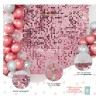 Panel Decorativo 4d Eco Shimmer Wall 24pz 30*30cm Lentejuela