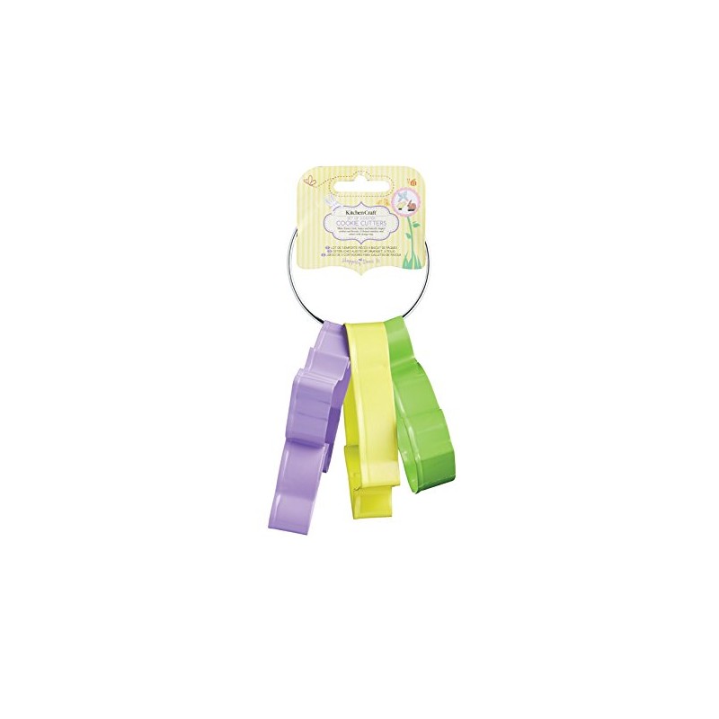KitchenCraft Hoppity Does It Easter Cookie Cutters, Set of 3