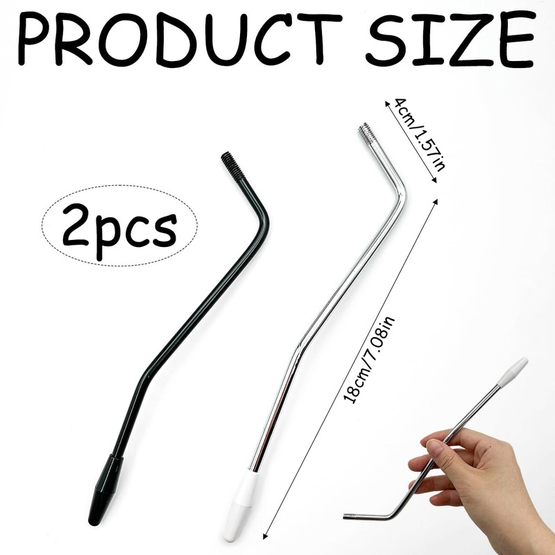 2pcs Thread Tremolo Arm 6mm Tremolo Stick Single Vibrato Rocker