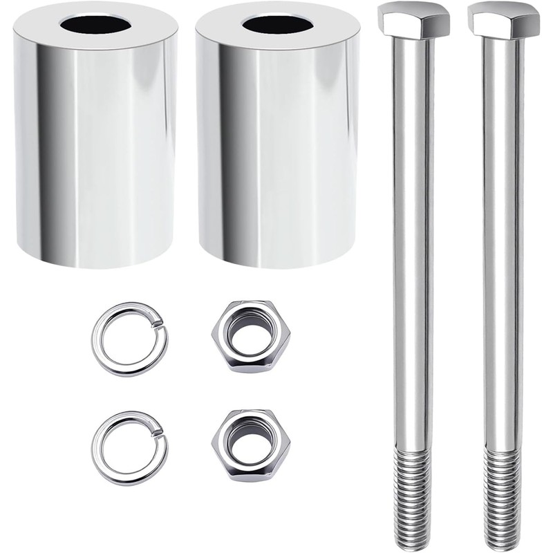 VPZMT 2'' Rise Handlebar Risers Extension 1-1/4'' Handlebars Spacers for