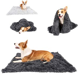 YUPPIE TONE Dog Blankets Fluffy Double-Sided and Soft Perfect for Dog Bed Sofa and Kennel Couch, Machine Washable