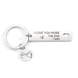 Valentines Gifts for Him,Women Men Valentines Gifts for Her,Couple Keychain,Valentines Day Gifts,Pamper Gifts for Women,Male Boyfriend Gifts,Galentines Gifts Boyfriend Husband Wife Girlfriend Fiance