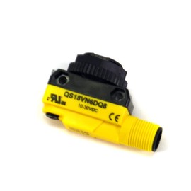 BANNER ENGINEERING QS18VN6DQ8 (66459), 10-30 VDC, 450 MM Range, Diffuse, M12 Integral QD, NPN, PHOTOELECTRIC Sensor