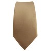 TigerTie Slim Satin Tie in Solid Colour in Various Colours