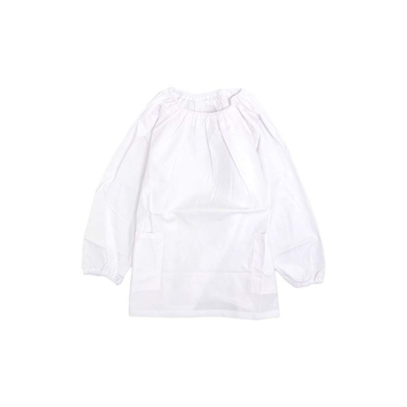 Timely tm104 Lunch Apron, Smock, Long Sleeve, For Children, Plain,