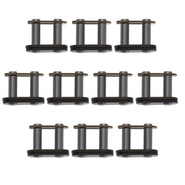 eMagTech 10pcs T8F Chain Master Link Steel Chain Link for 43CC 47CC 49CC Mini ATV Quad Dirt Scooter Pocket Bikes Chain Replacement Part