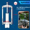 GEAROLL 3 in 1 Gear Puller Set, 8pcs 2 Jaw