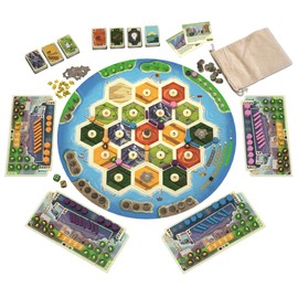 CATAN New Energies Board Game - Sustainable Resources & Strategy, Classic Gameplay with a Modern Twist! Family Game for Kids and Adults, Ages 12+, 3-4 Players, 90 Min Playtime, Made by CATAN Studio