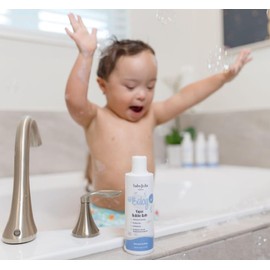 Baby Jolie Vapor Bubble Bath - Baby & Kids Bathing Aromatherapy for Stuffy Nose and Cough Relief, Made with Eucalyptus and Peppermint Extract, Natural Essential Oils, 7.5 oz