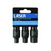 Laser 6575 Ribe Socket Set 1/2"D 3pc