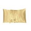 My home store Gold Silk Pillowcase 2 Pack - Hypoallergenic,