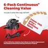 OKQX 6-Pack Wet/Dry Dust Bags for FLEX 24V Brushless Wet/Dry