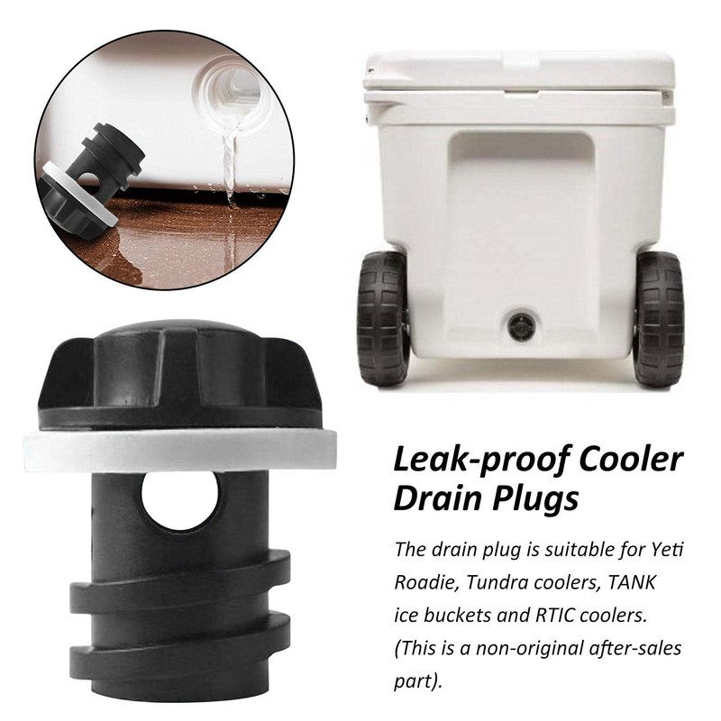 Longlasting Cooler Drain Plugs Replacement, Ergonomically Improved Cooler Replacement Cooler