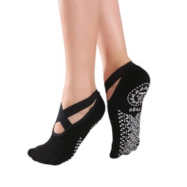 Yoga socks,Fitness Sport Sock Dance of Socks with Non-Slip Grips for Women Pilates Ballet Barre Socks Barefoot Workout Socks,Pink