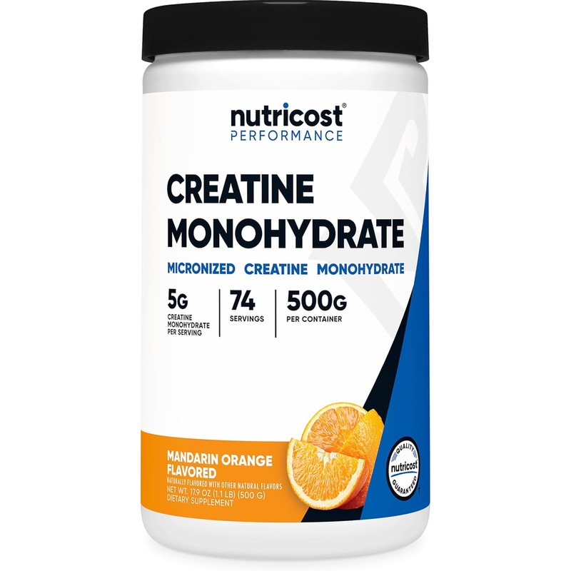 Nutricost Micronized Creatine Monohydrate Powder