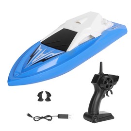 2.4Ghz Electric RC Boat Toy Pools Lakes Remote Control Boats Children Kid ToyBlue
