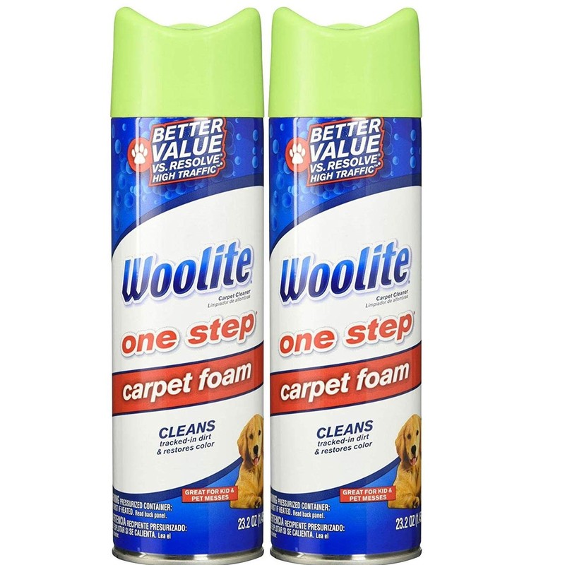 Woolite One Step Foam Carpet Cleaner - 22 oz -