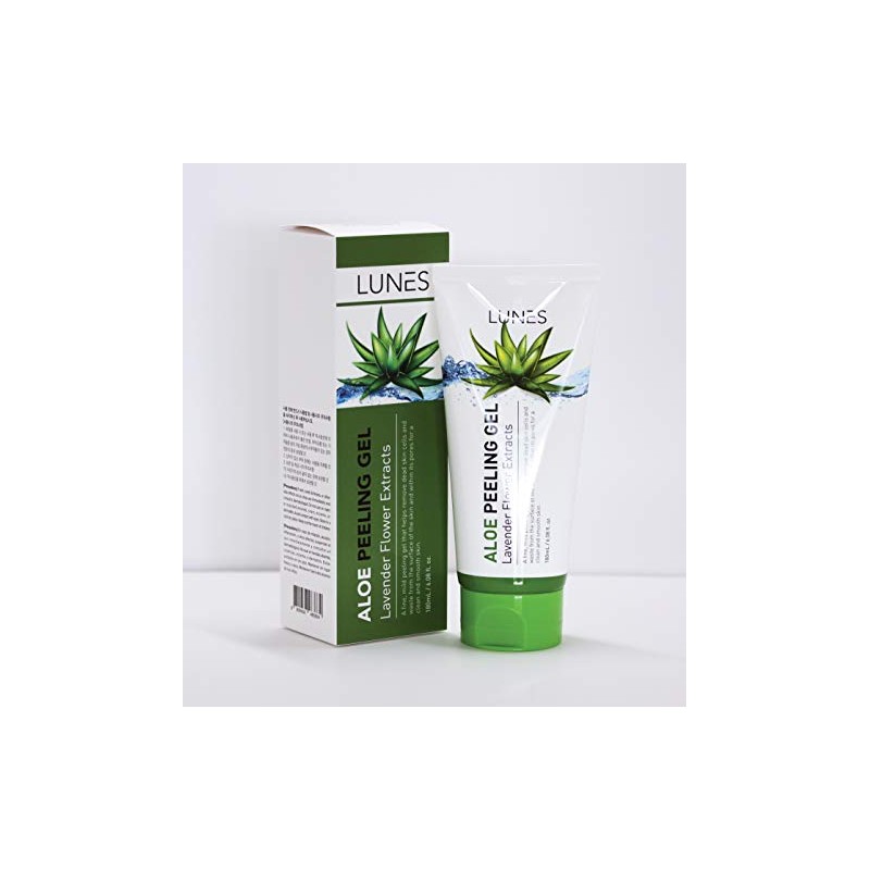 LUNES Aloe Peeling Gel 180ml / 6.08oz