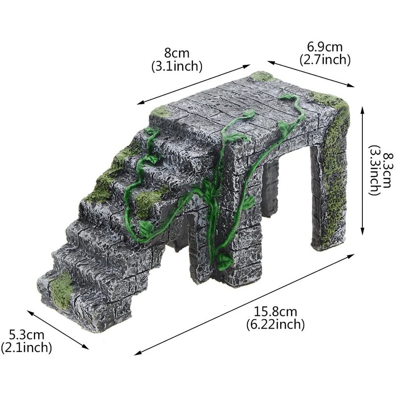 Large Turtle Basking Platform,Toolzia Turtle Tank Ramp Platform, Aquarium Turtle